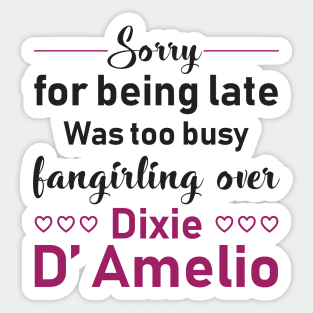 Dixie D Amelio Sticker